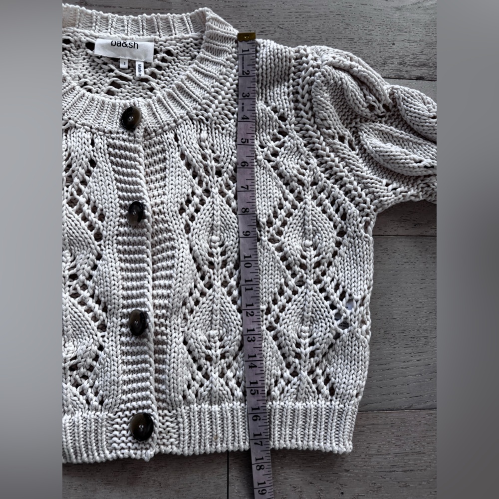 Ba&sh gorgeous Sennay cardigan pullover S - Picture 11 of 14
